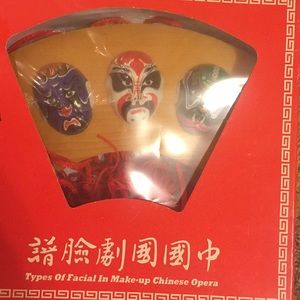 Chinese opera Minnie mask